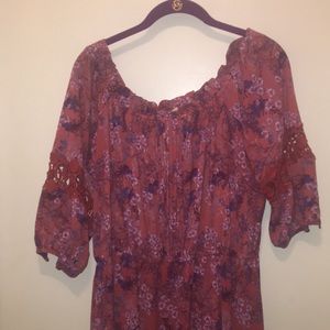 Floral Penelope Rose dress